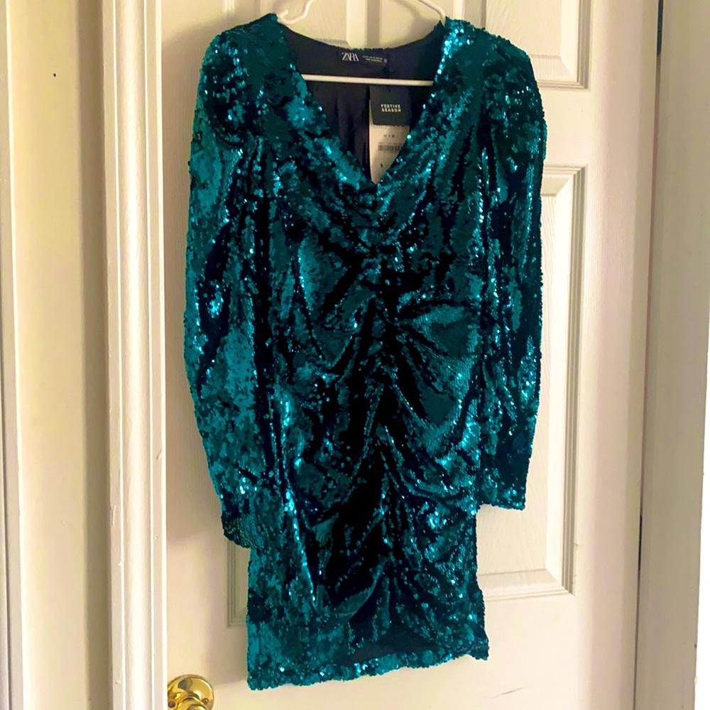 Zara Sequin Dress